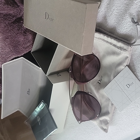 Dior purple sunglasses - Picture 4 of 12